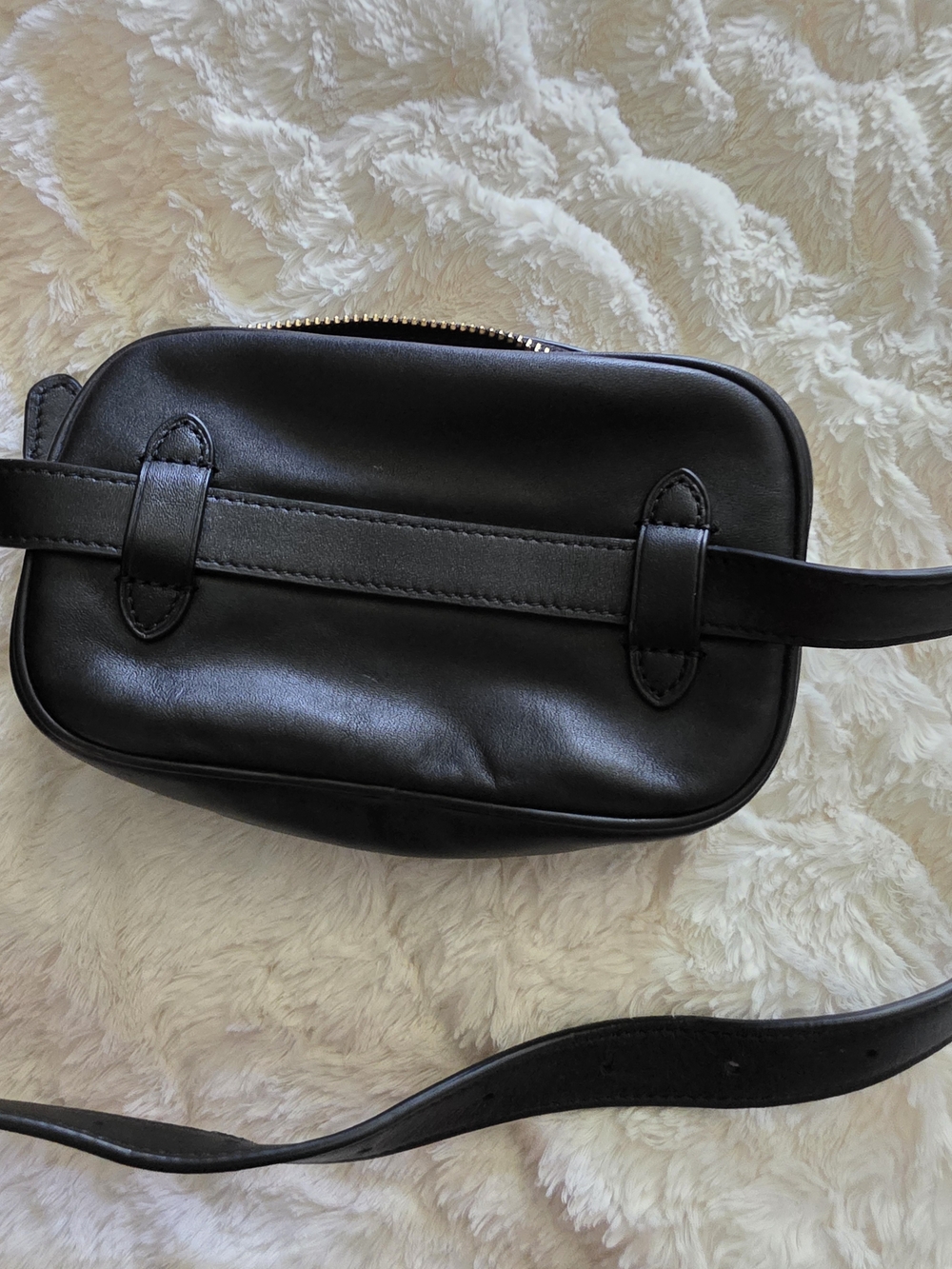 COACH Black Quilted Leather Belt Bag - Picture 4 of 6